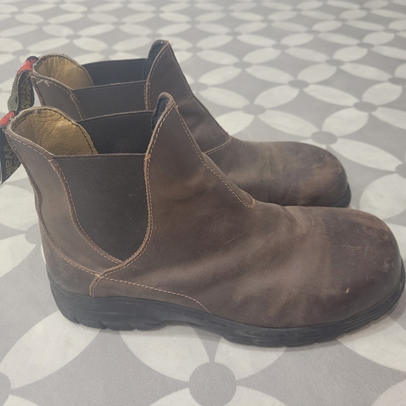 Mellowwalk Shoes - Mellowwalk Women's Steel Toe Work Boots